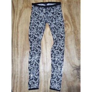 MODA IINTERNATIONAL Leggings Sequin Gray Women M @k5